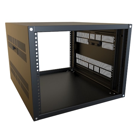 Hammond 8U 24.5D VENTED RACK CABINET RCHV1901424BK1